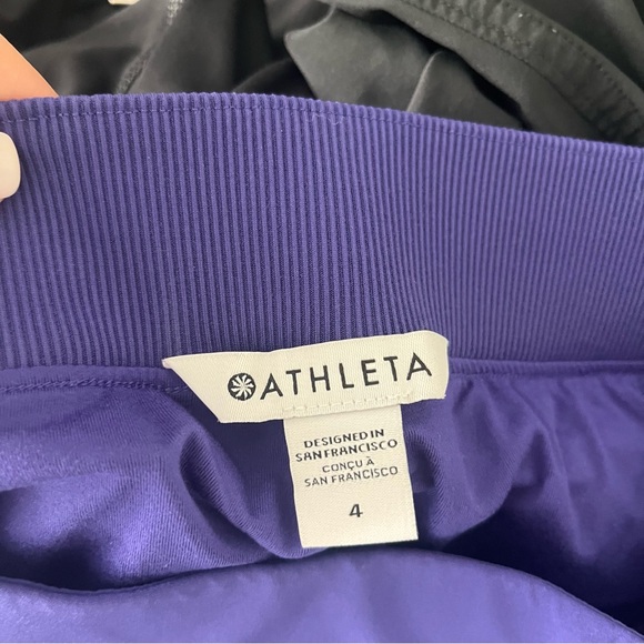 Athleta Purple Activewear Pants - Picture 3 of 3